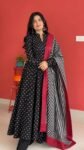 Readymade Cotton Gawon Dress (Black)